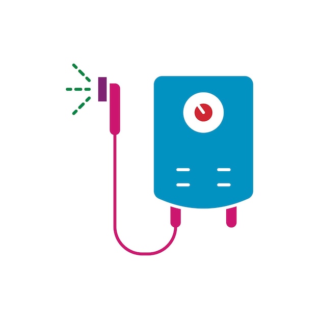 Water Heater icon vector design templates simple and modern concept