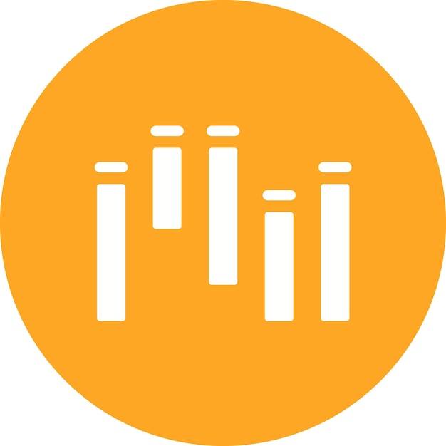 waterfall icon vector image can be used for project management
