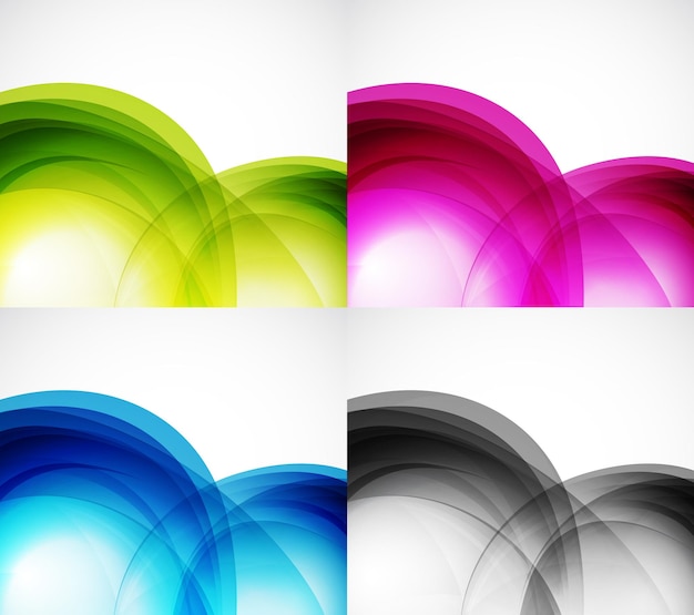 Wave color backgrounds