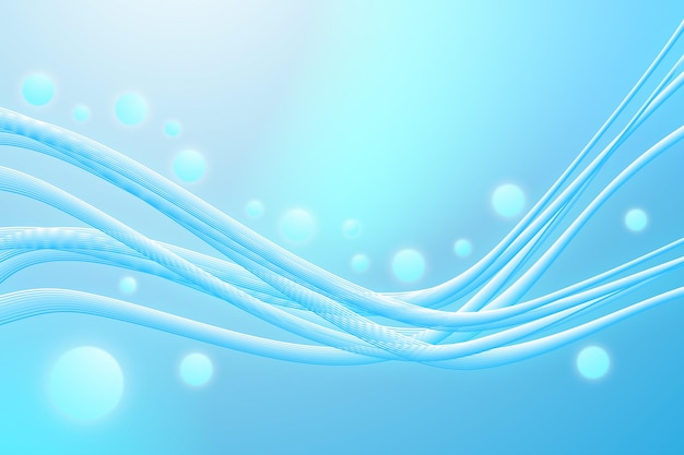 Wavy lines abstract background