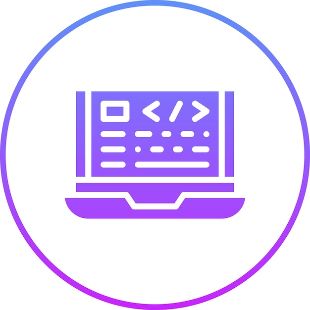 web coding vector icon illustration of web hosting iconset