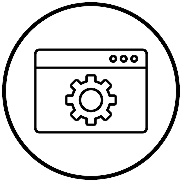 web optimization icon style