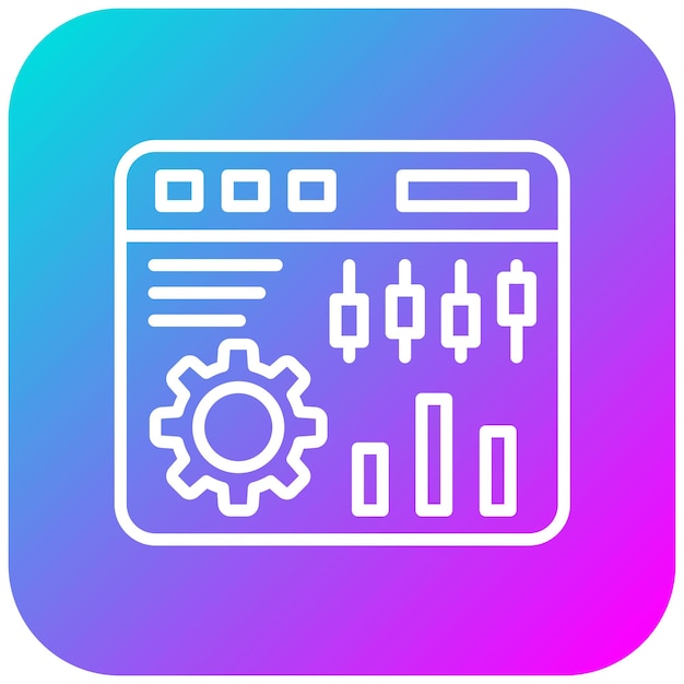 web optimization vector icon can be used for computer programming iconset