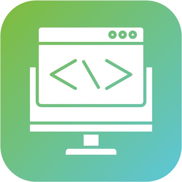 web programming icon style