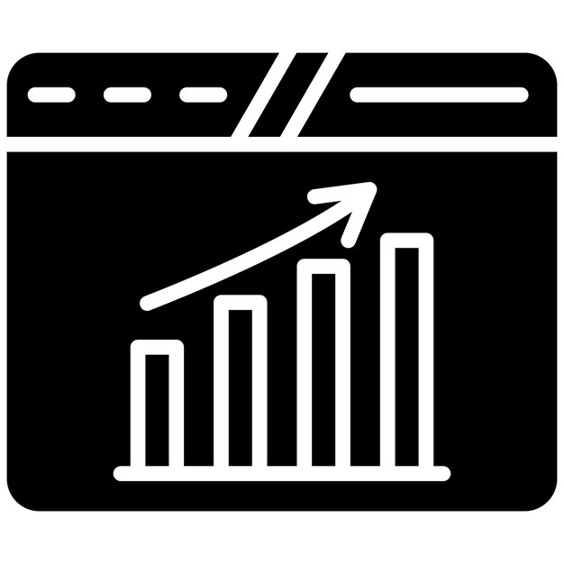 Website Statistics Vector Illustration Style
