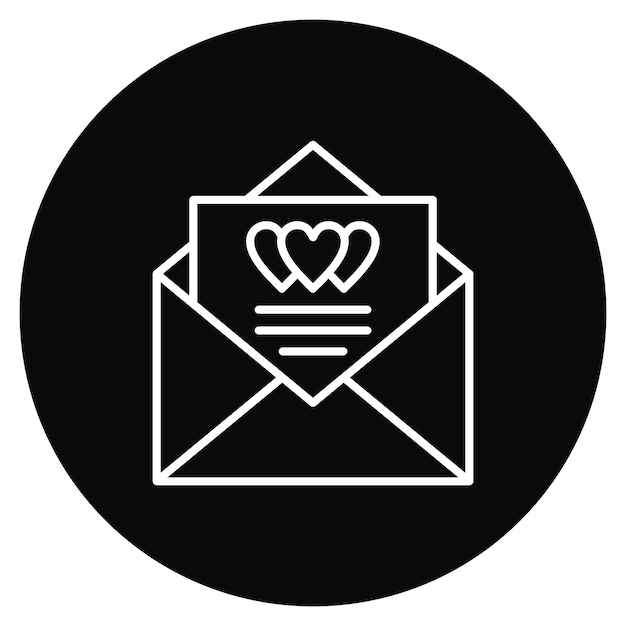 wedding invitation icon vector image can be used for wedding