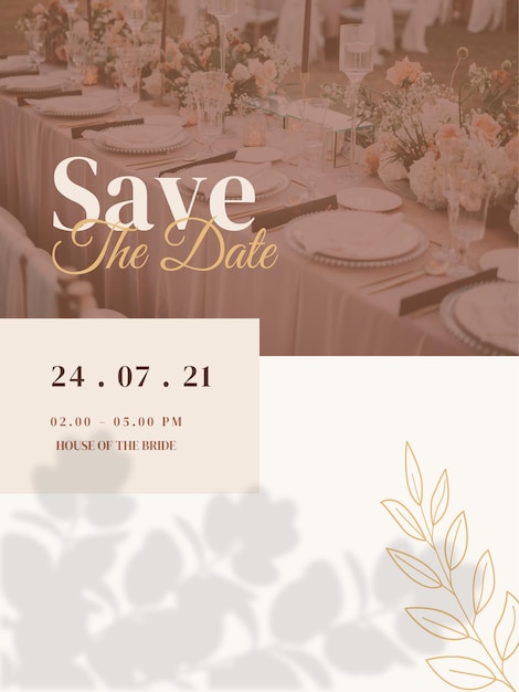 Wedding Invitation MINIMALIST 20