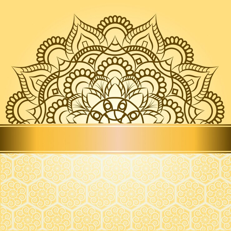 Vector wedding invitation or card with abstract background. 