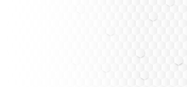 White abstract hexagonal background suitable for covers certificates posters wallpapers and so on