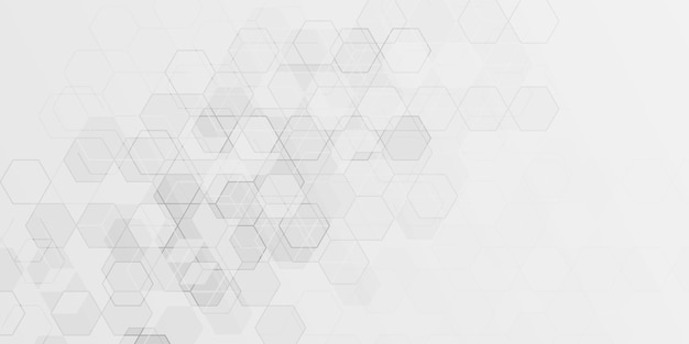 White background from cubes and linesLinear geometric drawingAbstractionVector illustration