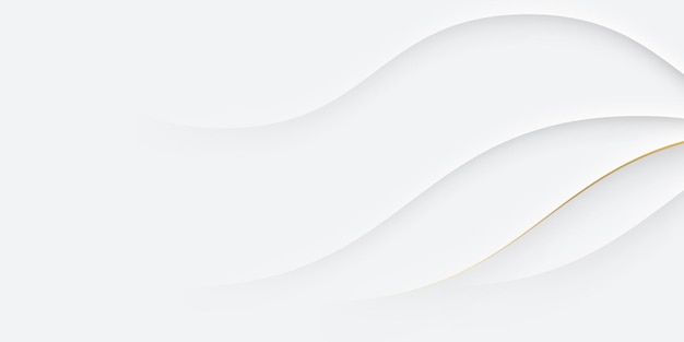 White background with golden lines