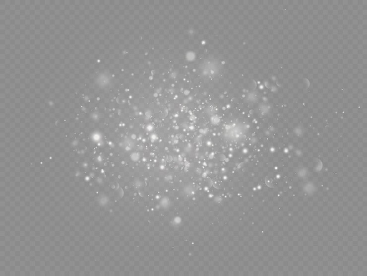 Vector white sparks star shine christmas sparkl light effect sparkling magic dust particles sparkle