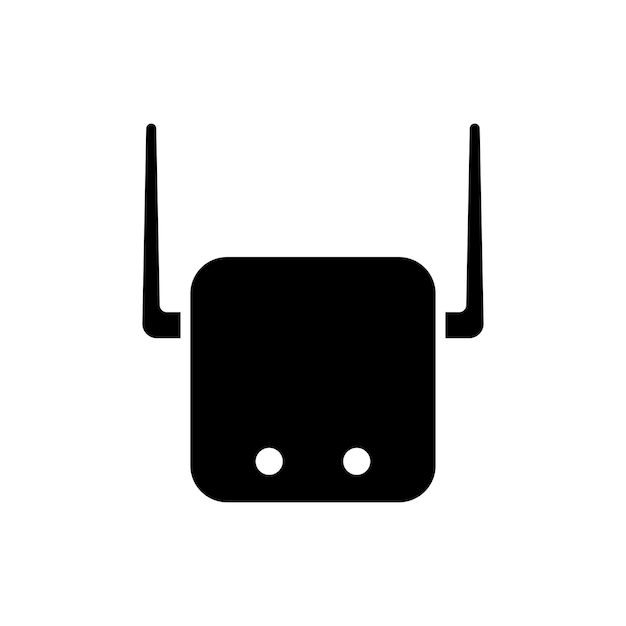 wifi router icon vector design template simple and clean
