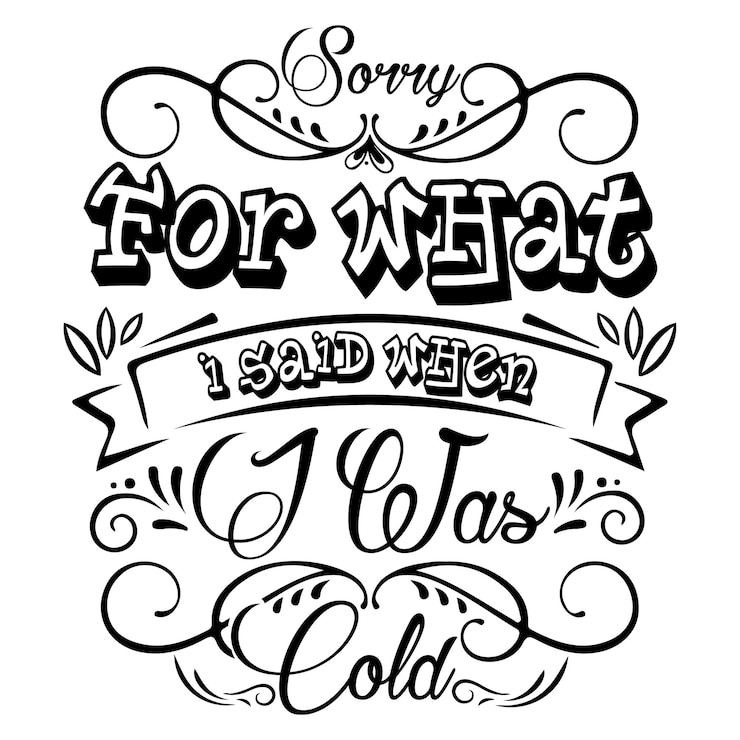 Vector winter svg design