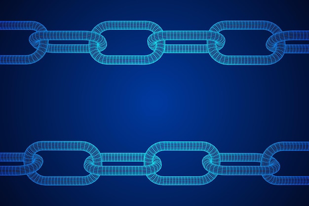 Wireframe BlockChain links
