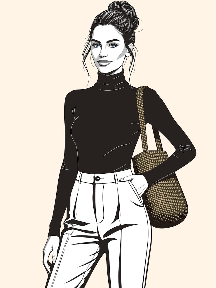 Vector woman 57b