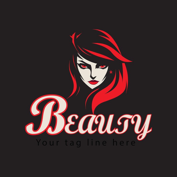 women logo template feminine design business emblem creative symbol empowerment