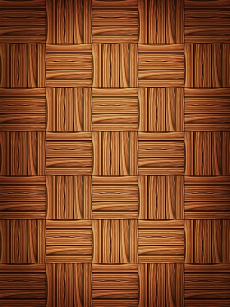 Wooden parquet