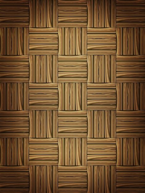 Wooden parquet