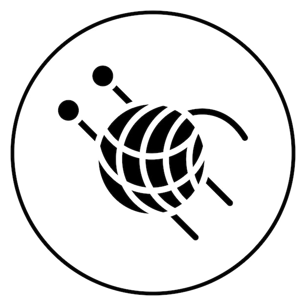 wool icon vector image can be used for mining and crafting