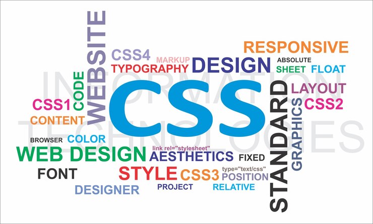 Vector word cloud css