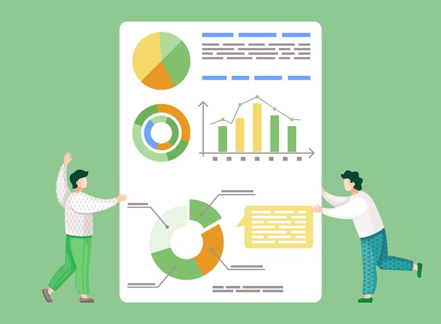 workers analysing statistic financial analytics strategy plan graph chart diagram at board