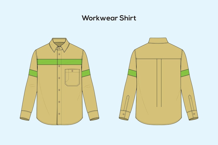 Vector workwear shirt1