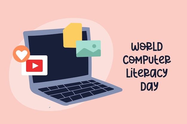 World computer literacy day Education for computer users