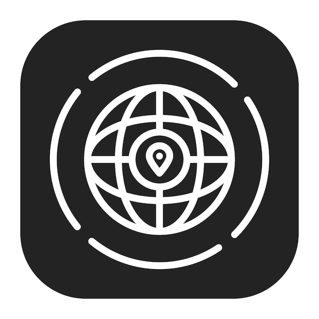 worldwide icon vector image can be used for data science