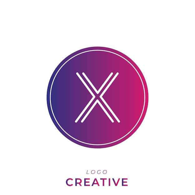 X Branding Logo Design Creative Logo Design Classic Latter Logo Design Vector Logo Monogram