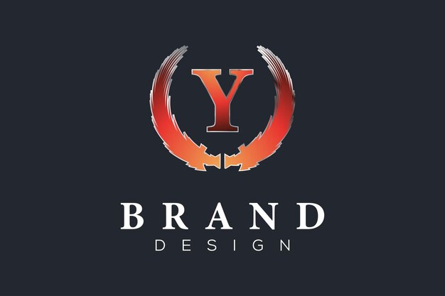 Y gradient colorful design template