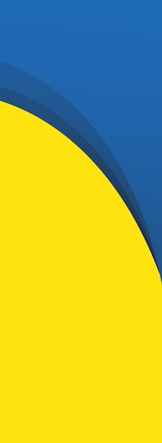 yellow abstract background design in vector and illustration with spacing for text. yellow and blue