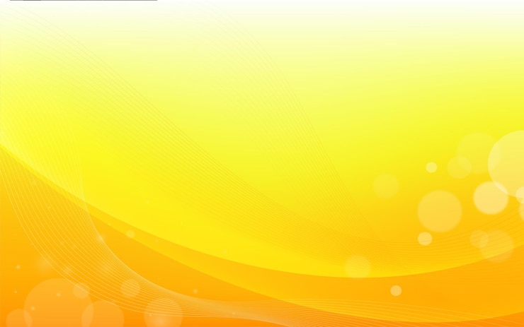 Vector yellow abstract background with modern style wave background vector illustration