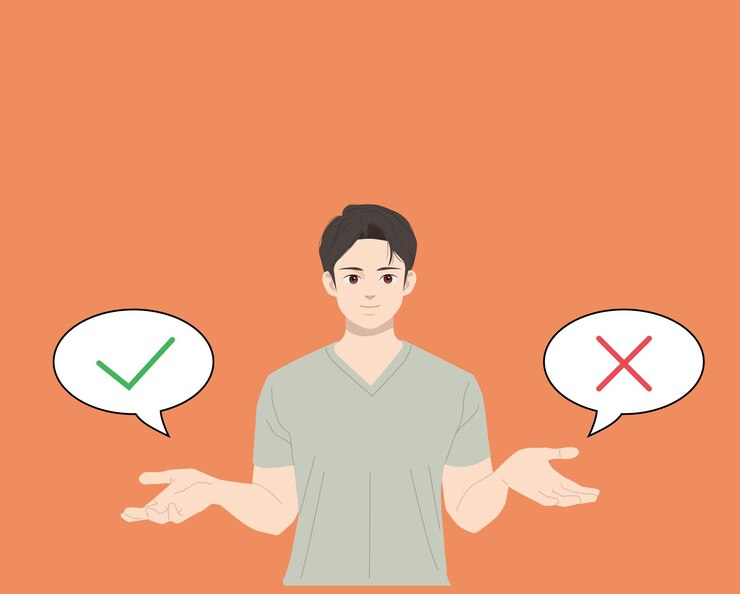 Vector yes or no