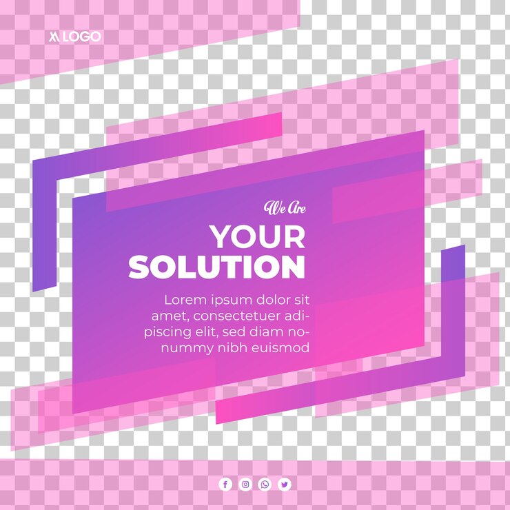 Your Solution poster design templates