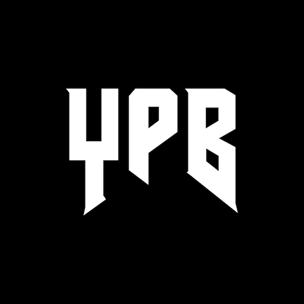 ypb letter logo design for technology company ypb logo design black and white color combination ypb logo ypb vector ypb design ypb icon ypb alphabet ypb typography logo design