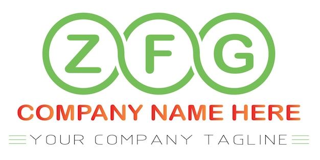 ZFG Letter Logo Design