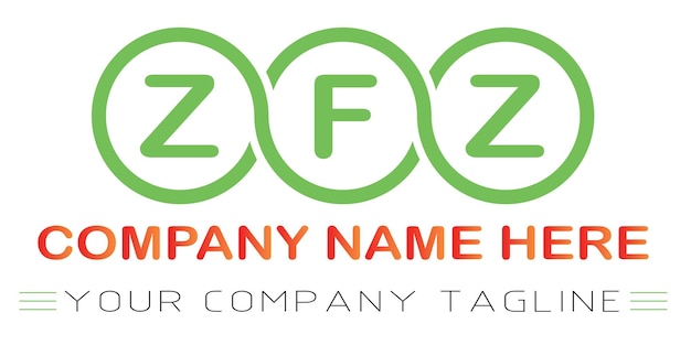 ZFZ Letter Logo Design