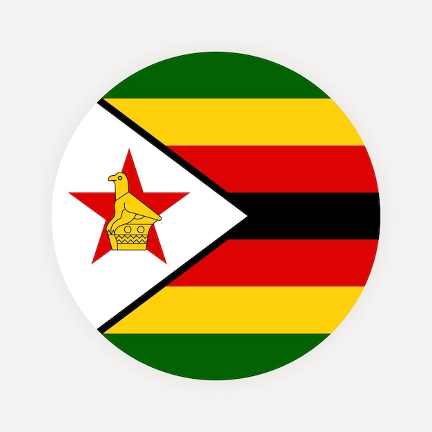 Zimbabwe Round flag
