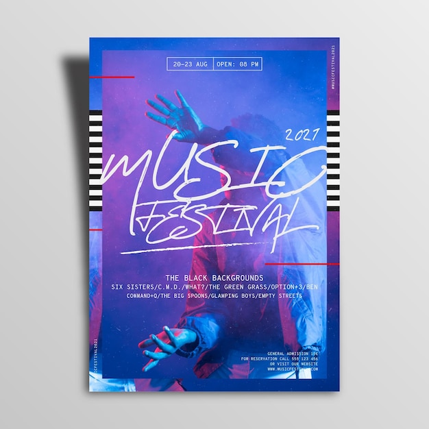 2021 musikfestival poster