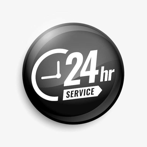 24x7-Service-Support-Button-Design