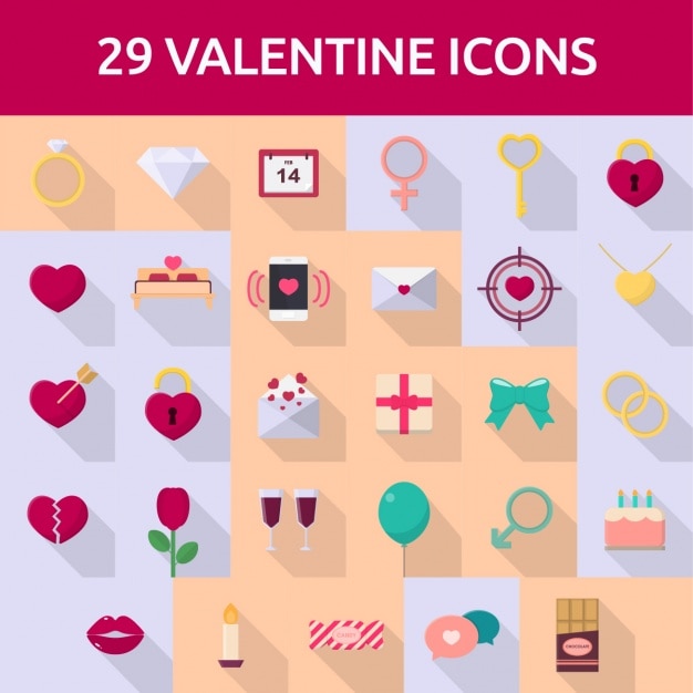 29 valentine symbole