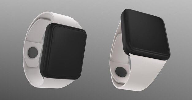3D-isolierte elektronische Smartwatch mit Sportband
