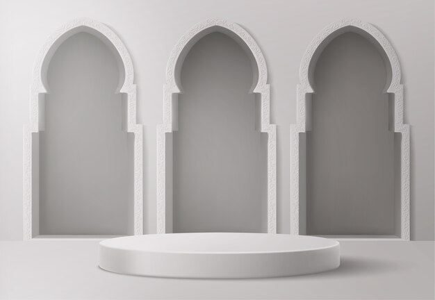 3D-Rendering Podiumsdesign