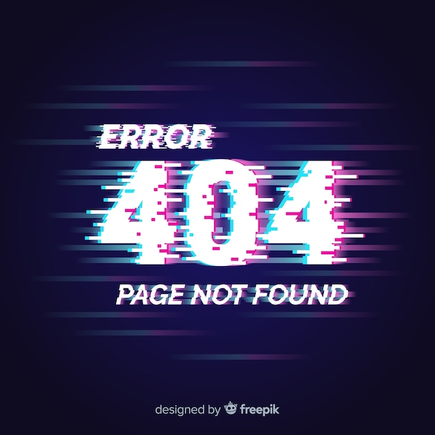 404 Störungsfehler Hintergrund