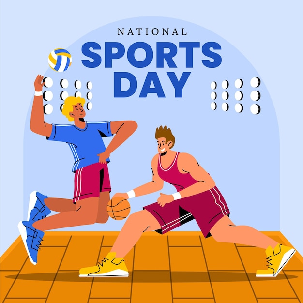 Abbildung des nationalsporttages