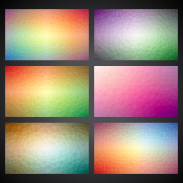 Kostenloser Vektor abstract backgrounds collection