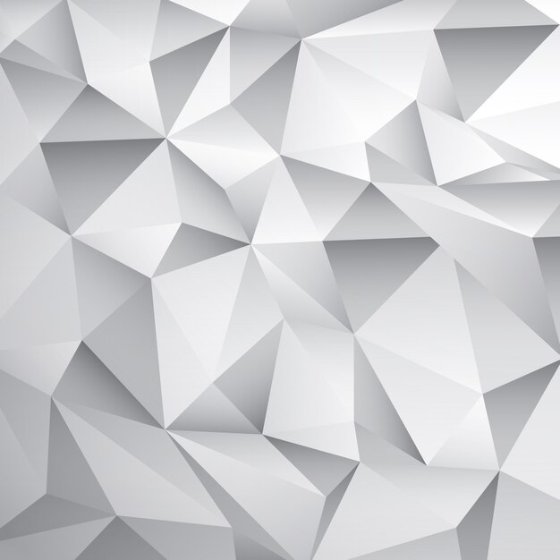 Abstract White Poly Hintergrund