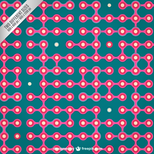 Kostenloser Vektor abstrakt dots-net hintergrund