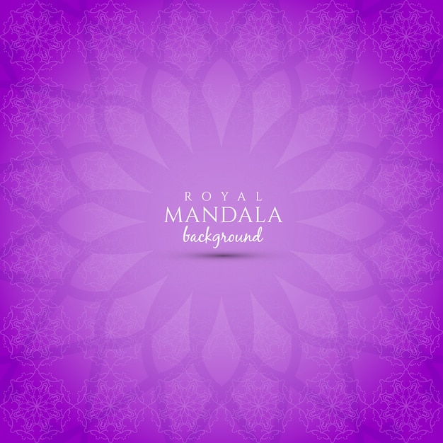 Abstrakt elegante Mandala Design Hintergrund